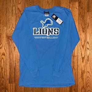 Detroit Lions Football Reebok LS Shirt Size XL (18/20) NEW